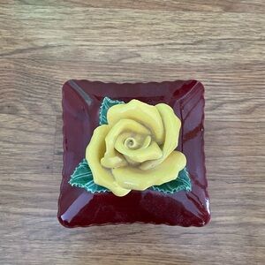Beautiful California Pottery Trinket Box